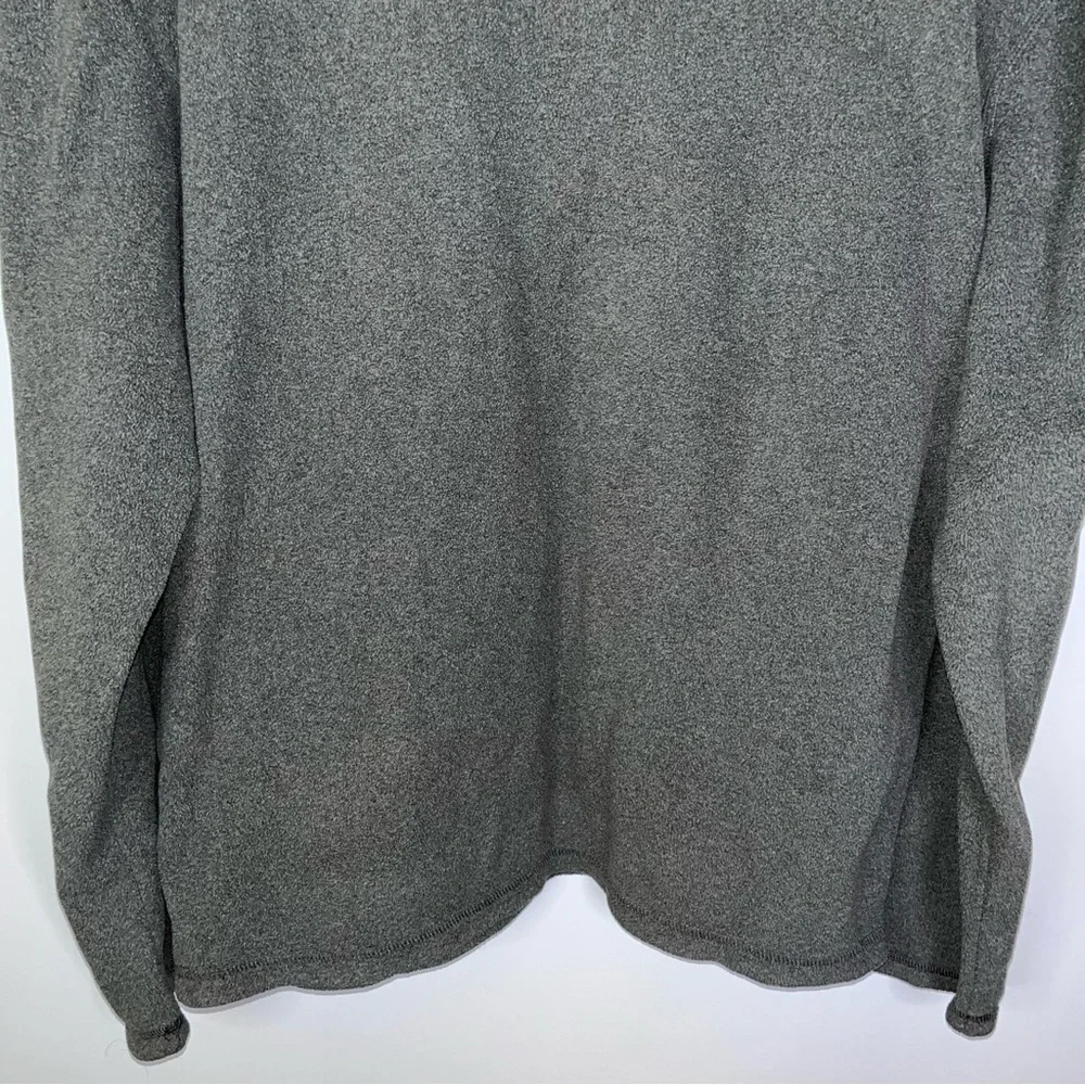 NORTH FACE Men’s Polartec Gray Quarter Zip Fleece Pullover Sweater Small